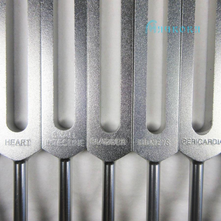 経絡チューナー（ヒーリング音叉） 14本フルセット スタンダード