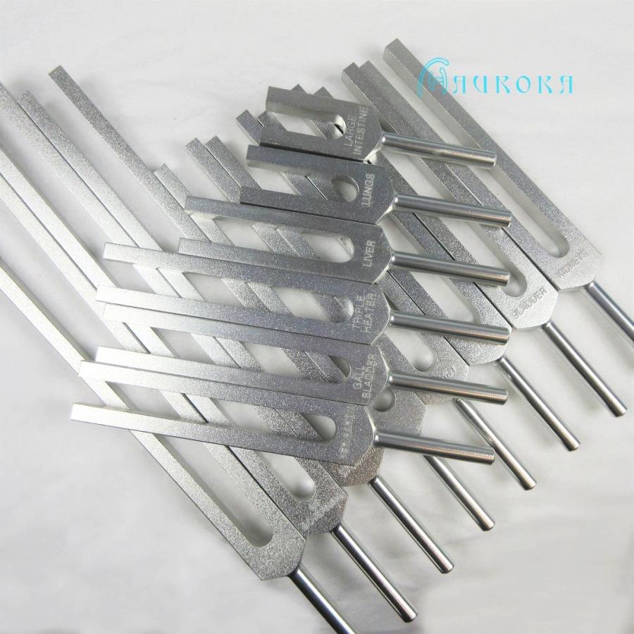 経絡チューナー（ヒーリング音叉） 14本フルセット スタンダード