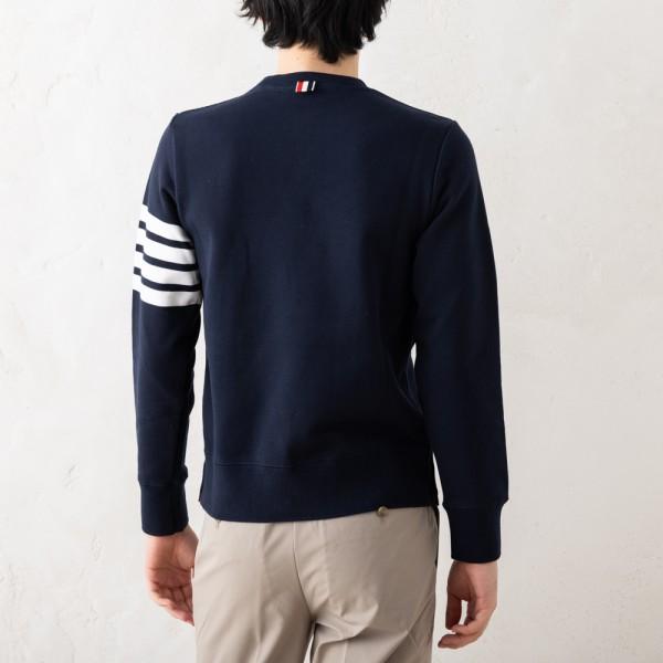THOM BROWNE（トム ブラウン） スウェット ネイビー メンズ THOM