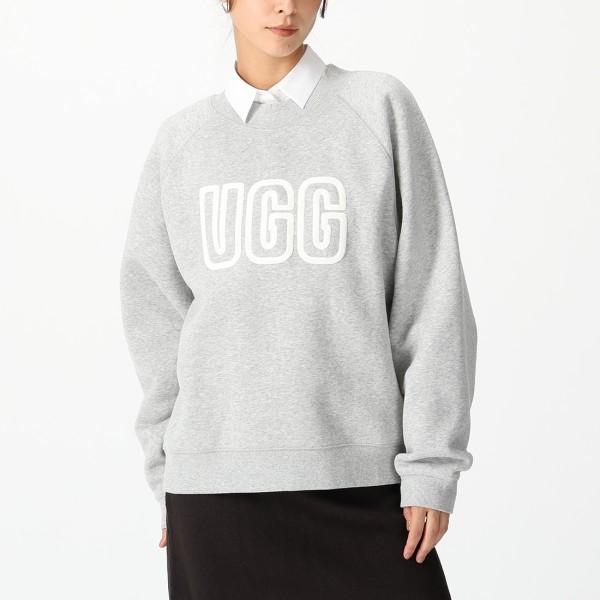 UGG（アグ） スウェット ロゴ クルーネック スウェット ブラック
