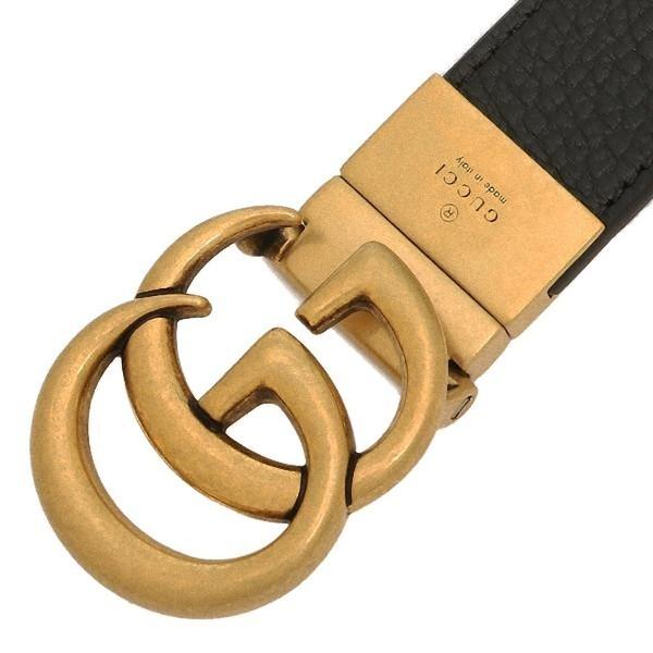 GUCCI（グッチ） ベルト ダブルG ブラック ブラウン メンズ GUCCI