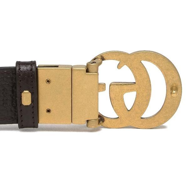 GUCCI（グッチ） ベルト ダブルG ブラック ブラウン メンズ GUCCI