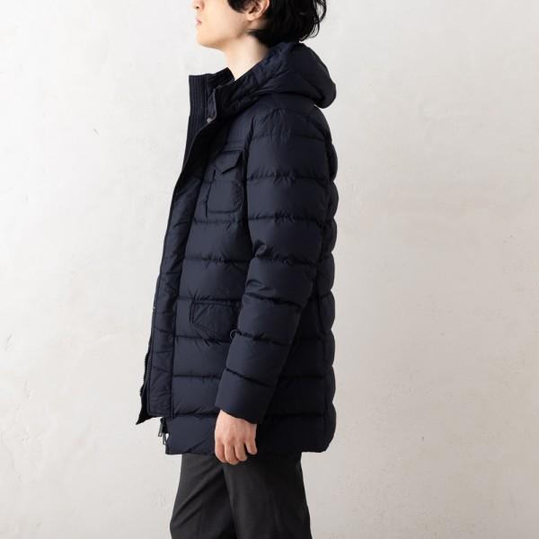 HERNO（ヘルノ） ダウンジャケット コート ネイビー メンズ HERNO