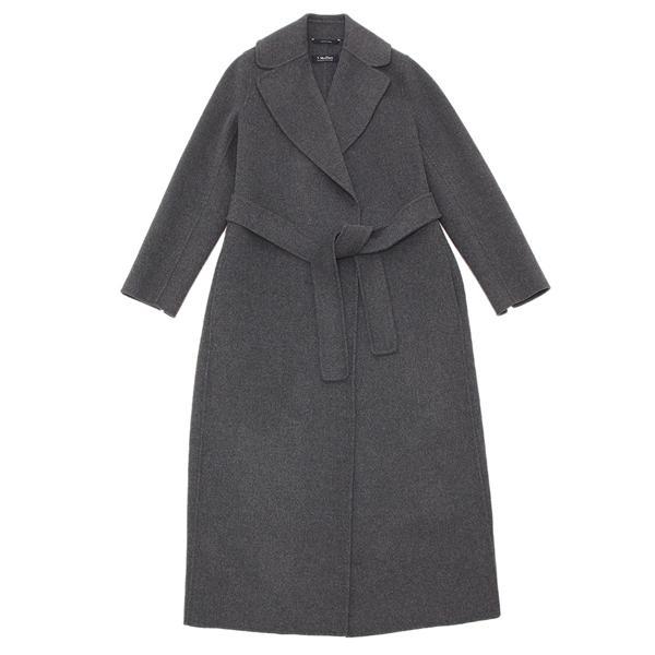 Max Mara（マックスマーラ） コート ポルド ベルト付き グレー
