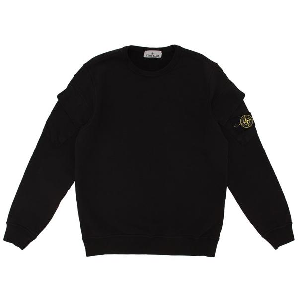 STONE ISLAND（ストーン アイランド） スウェット トレーナー ブラック
