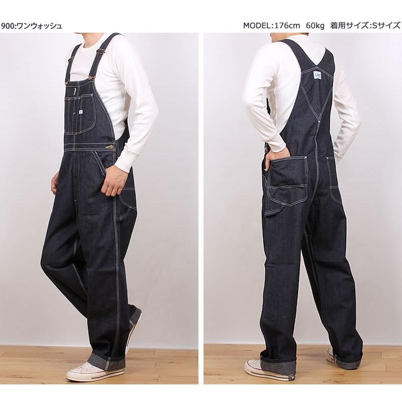 Lee（リー） ジーンズ オーバーオール BIG 大きいサイズ LM7254 デニム