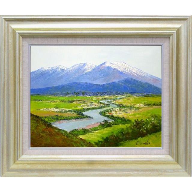 ルクセンブルグの秋。12号。額縁付き。油絵。