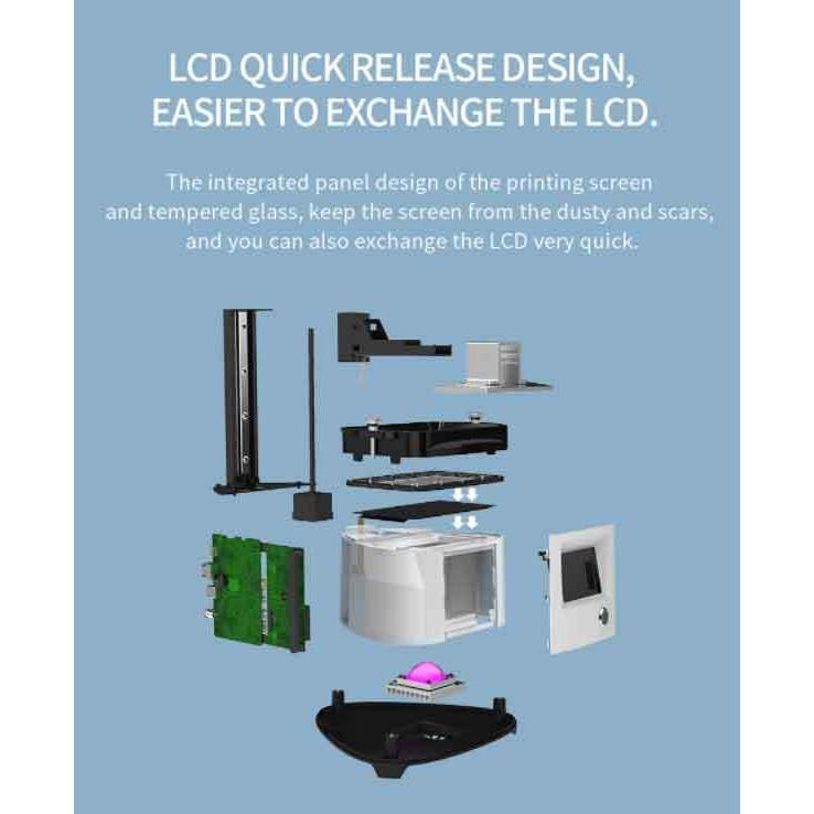 NOVA3D Elfin3 mini エルフィン3 ミニ 3Dプリンター LCD 光造形、MONO