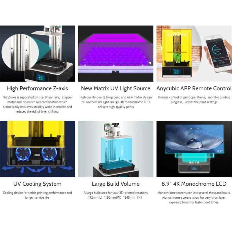 Anycubic Photon Mono X光造形式LCD 3Dプリンター（日本語取扱説明書