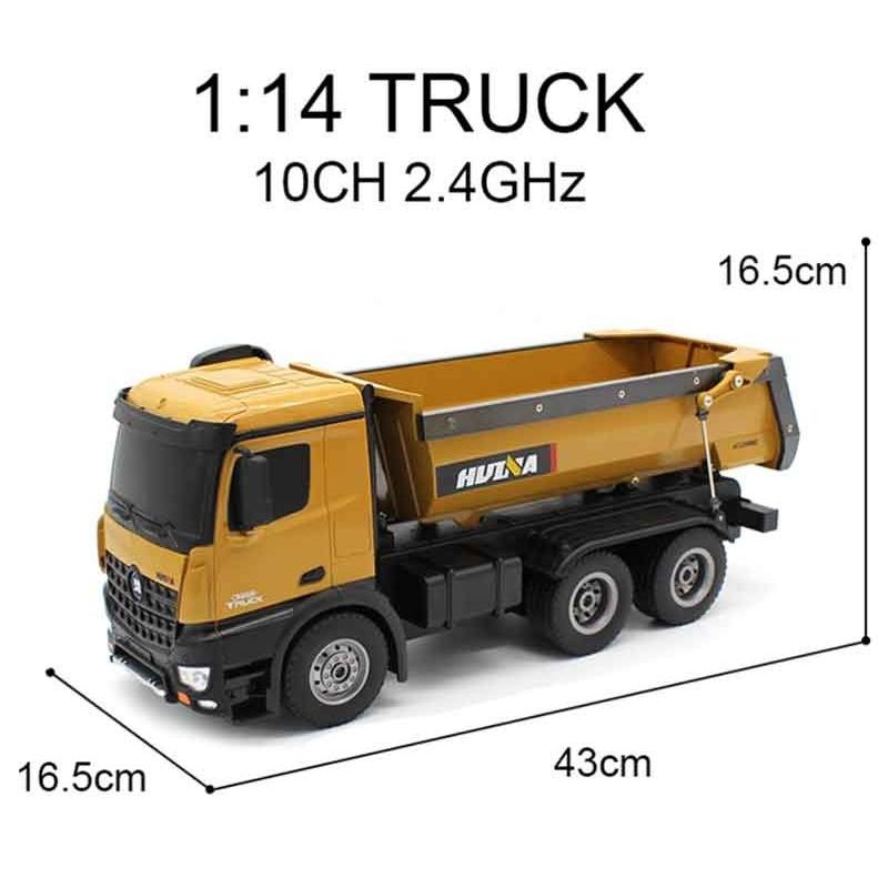 HuiNa Toys 1573 10CH 1/14 RC ダンプトラック （RTR） : AYARDYahoo