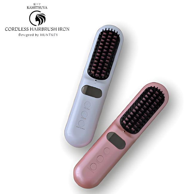 髪ツヤ コードレスブラシアイロンHBI-X1 ※メーカーから直送 （北海道