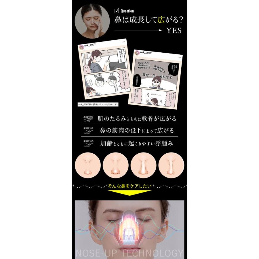 即納 鼻専用美顔器 ルクセアフォーネス LUXCEAR Fornez (品名を「電気