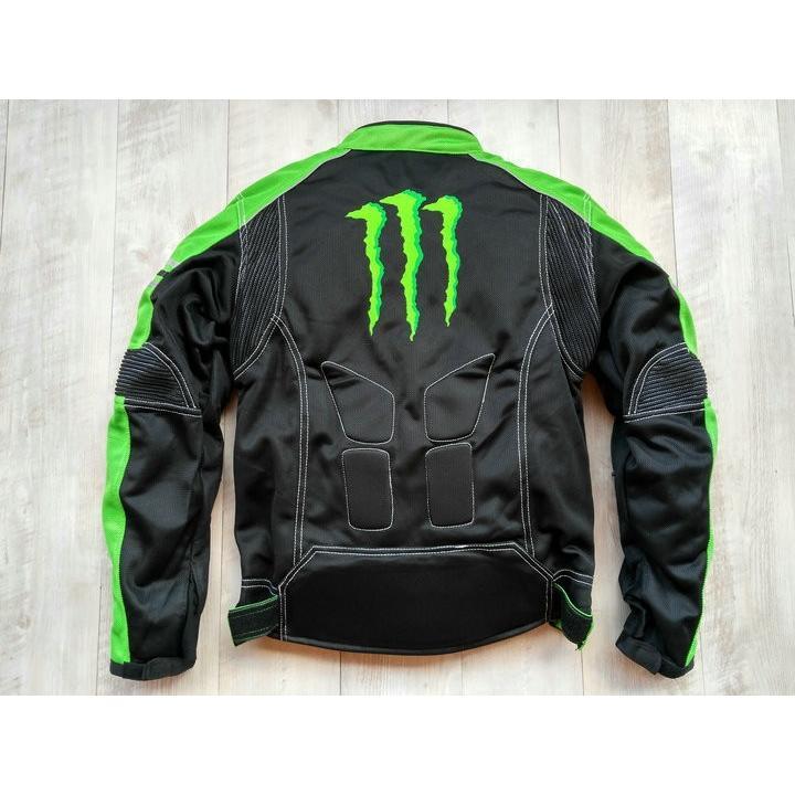 モンスター エナジー メッシュ バイク ジャケット ライダース