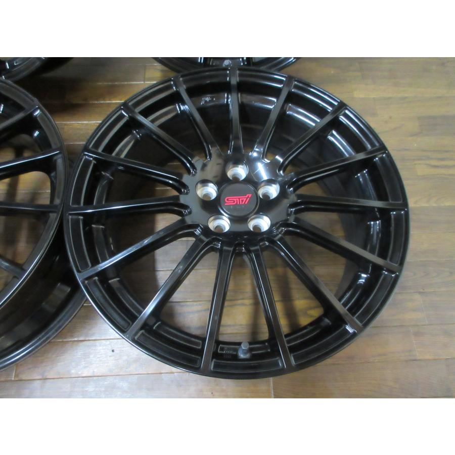 送料無料・税込み】スバル純正 STiホイール 18in7J+48 5穴PCD100