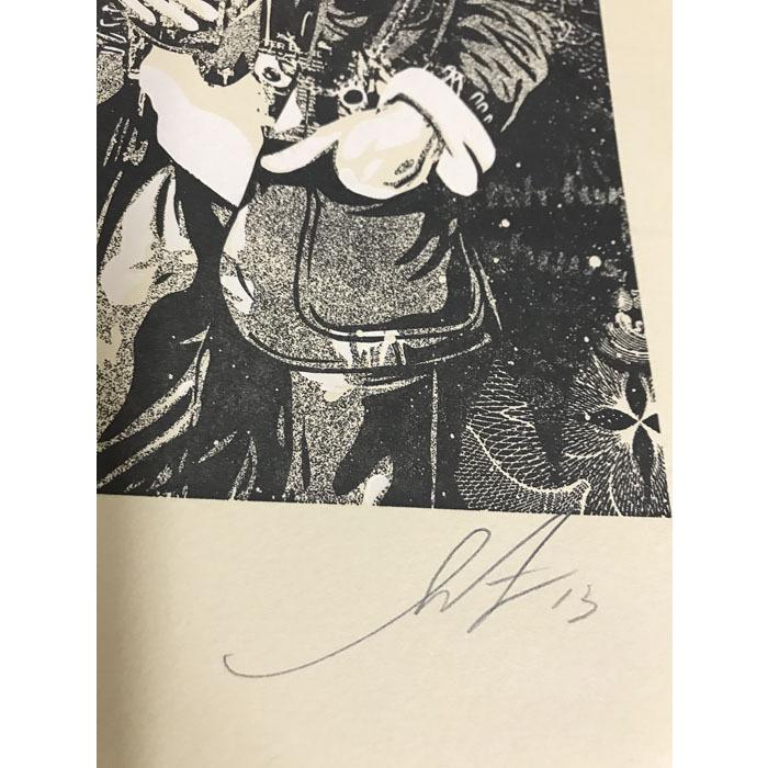 シド・ヴィシャス(Sid Vicious)Sid choking a friend/サイン入り