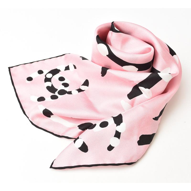 CHANEL（シャネル） スカーフ/ハンカチ ハンカチ ココマーク ピンク