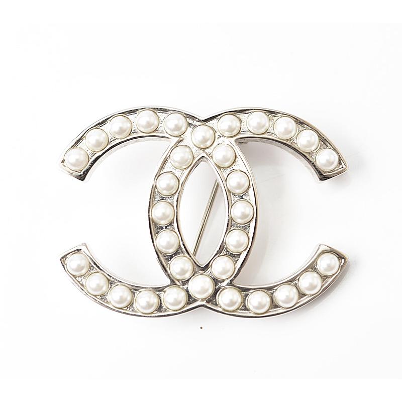 CHANEL（シャネル） ブローチ ピンブローチ パールモチーフ ココマーク