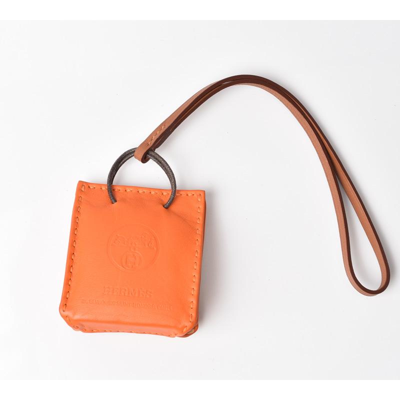HERMES（エルメス） バッグチャーム/ストラップ サックオランジュ