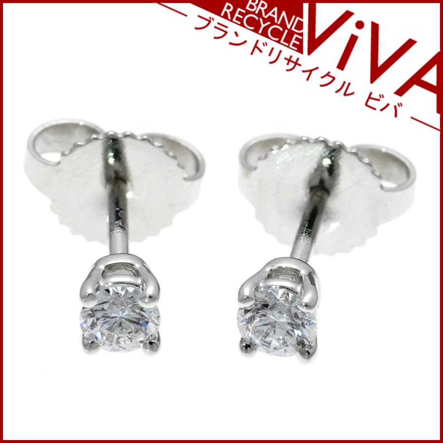 TIFFANY&Co.（ティファニー） ソリティア ダイヤ スタッド ピアス