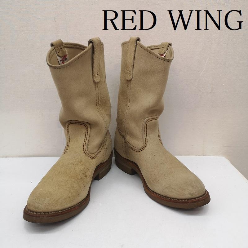レッドウィング USA製 06年製 8156 スエード ペコス ホーソーン タン