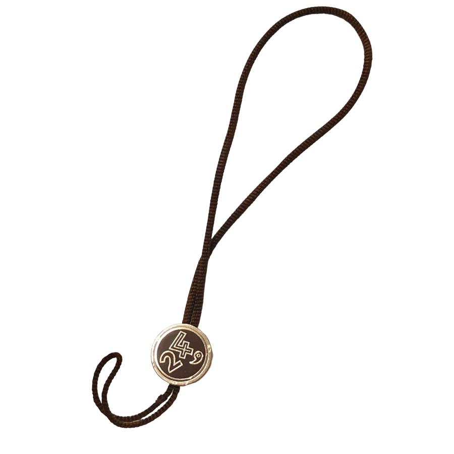 HERMES（エルメス） ストラップ 携帯ストラップ コード 紐 ブラウン