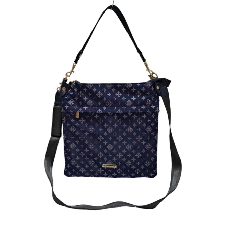 russet（ラシット） 2WAY ショルダーバッグ 斜め掛け ネイビー 紺