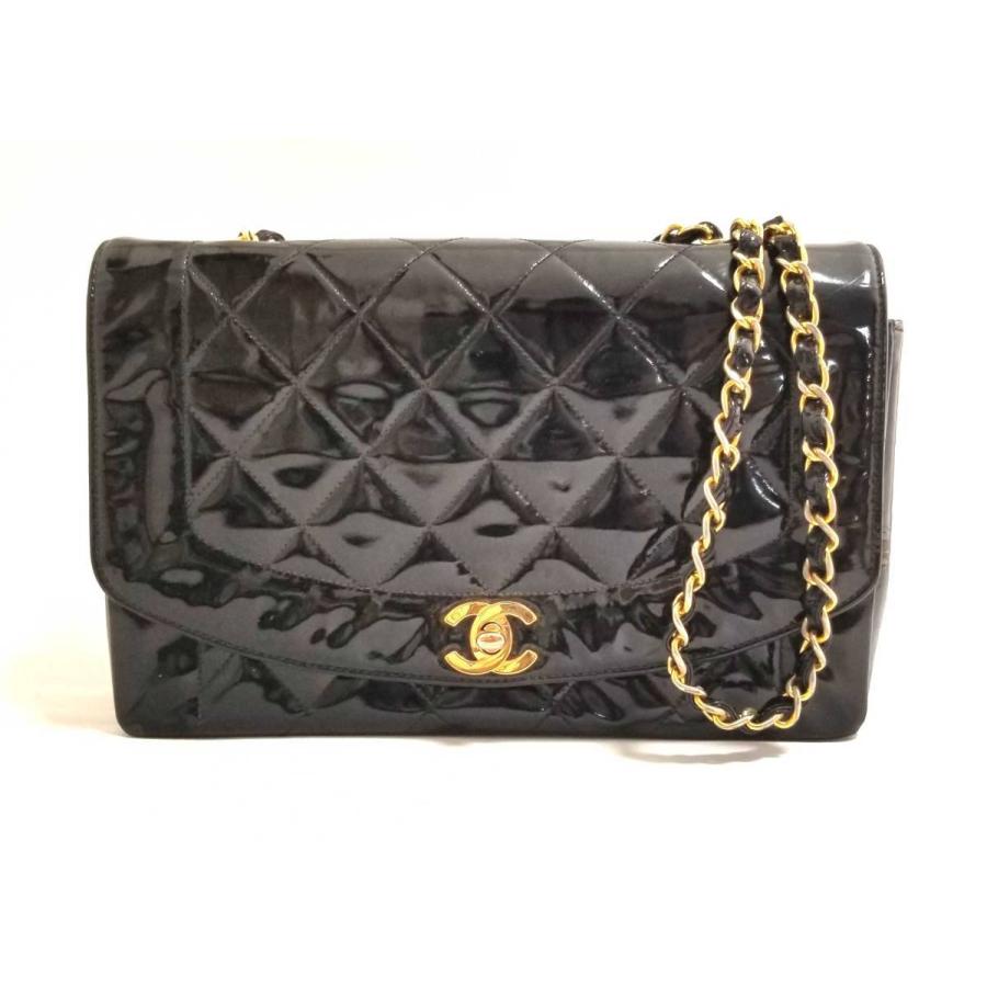 CHANEL（シャネル） マトラッセ チェーンショルダーバッグ ブラック 黒