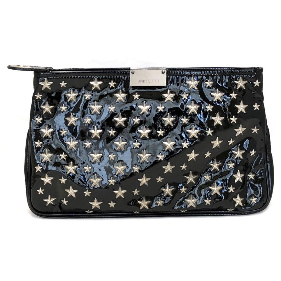 JIMMY CHOO（ジミーチュウ） クラッチバッグ セカンドバッグ ブラック