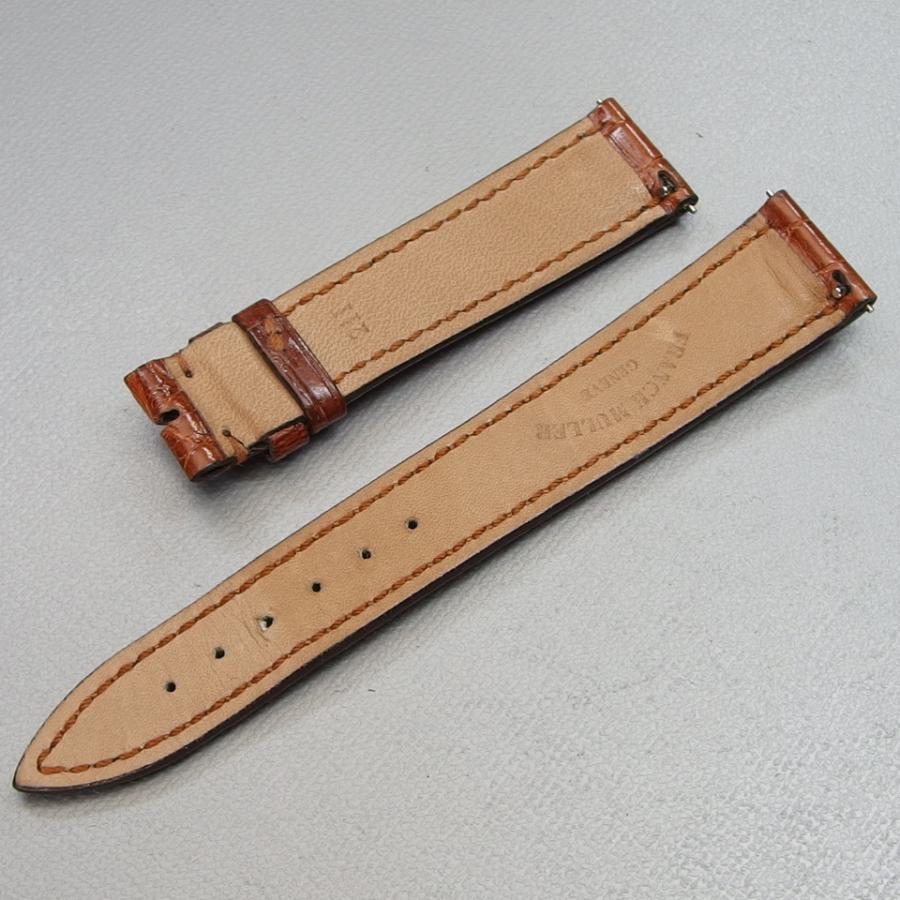 フランクミュラー 純正パーツ レザーベルト FRANK MULLER 211 ブラウン