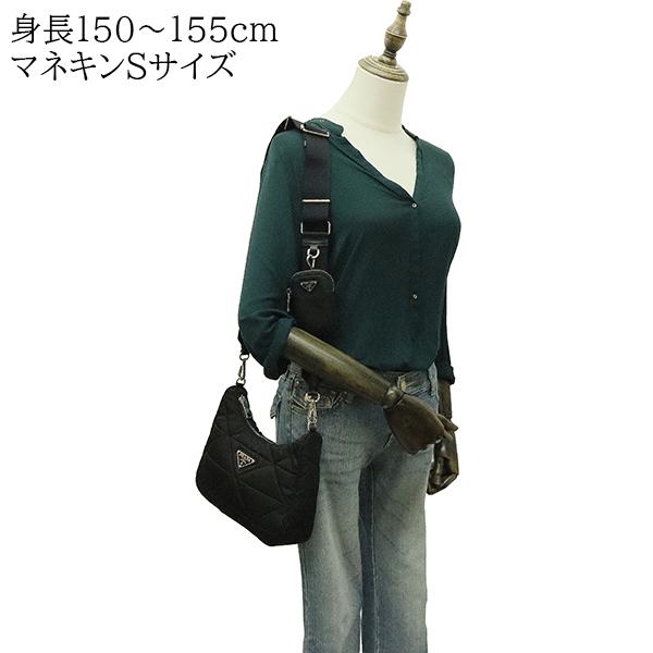 PRADA（プラダ） ショルダーバッグ パデッド Re-Nylon ブラック h-i634