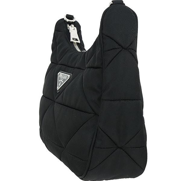PRADA（プラダ） ショルダーバッグ パデッド Re-Nylon ブラック h-i634