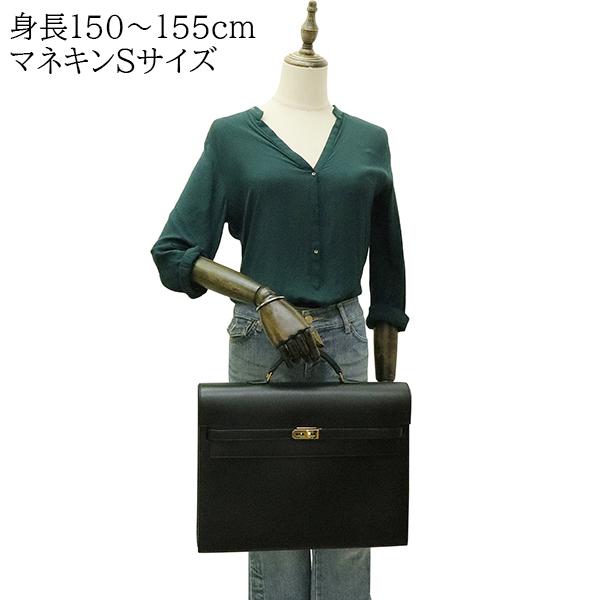 Kelly エルメス ケリーデペッシュ 38 ボックスカーフ 黒 h-k303