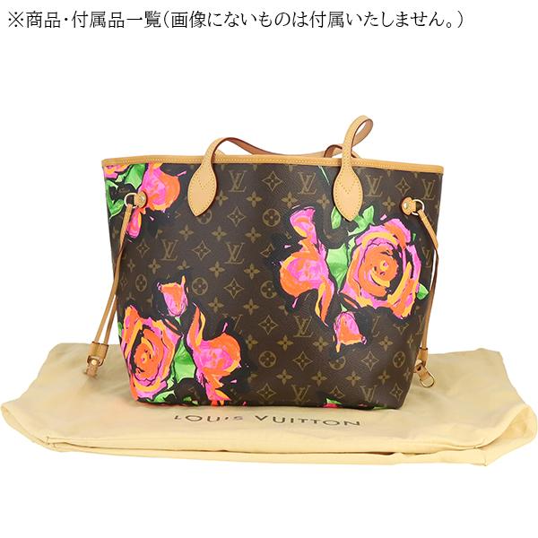 ネヴァーフル ルイヴィトン トートバッグ M48613 MM モノグラム ローズ