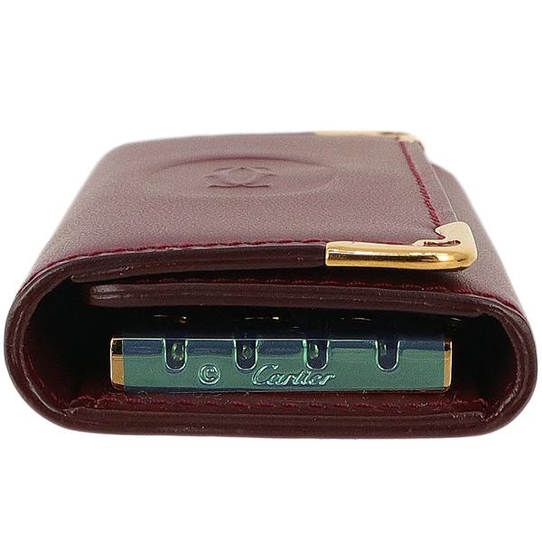 MUST DE CARTIER カルティエ キーケース 4連 マスト ドゥ キーホルダー