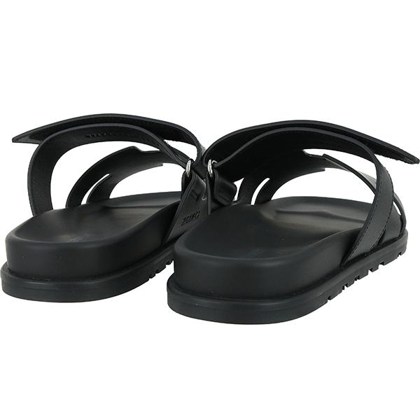 HERMES（エルメス） サンダル シプレ ヴォーグレネ 黒 41サイズ 約26cm