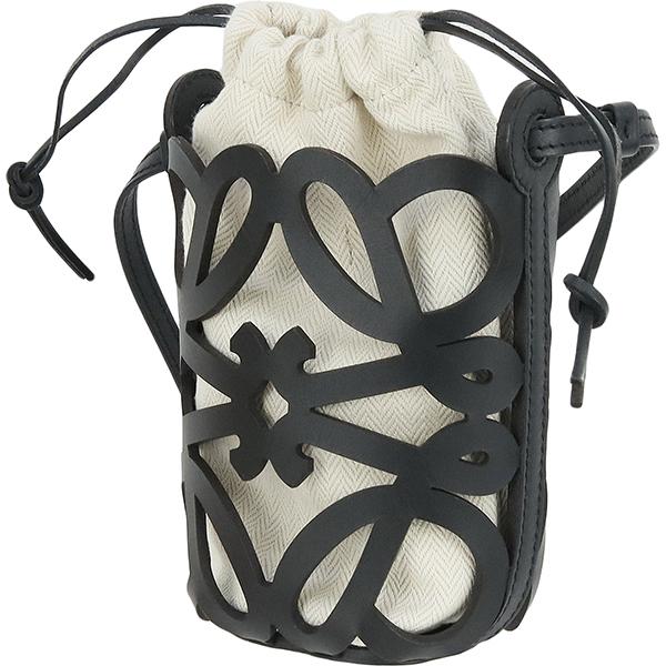 LOEWE（ロエベ） ショルダーバッグ アナグラム カットアウト ポケット