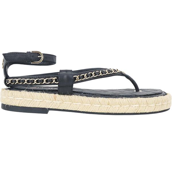 CHANEL（シャネル） サンダル レディース 23.5cm ブラック 2757