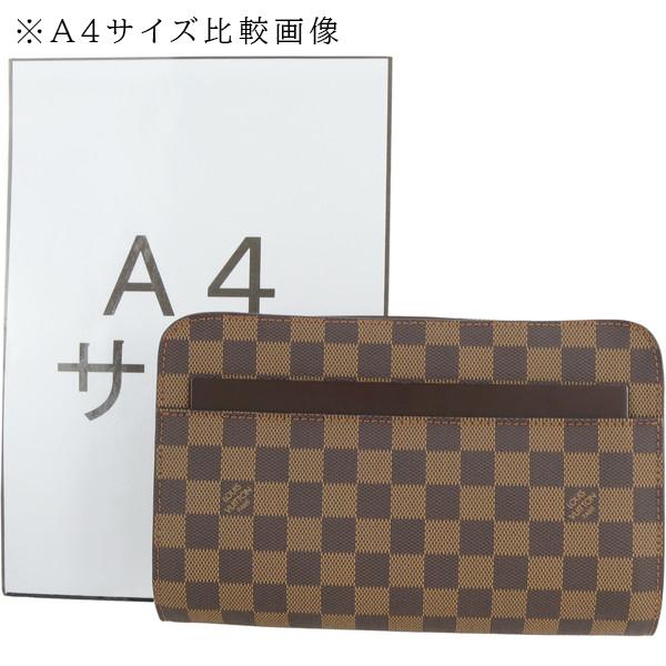 サンルイ ルイヴィトン セカンドバッグ N51993 ダミエ ブラウン 3715