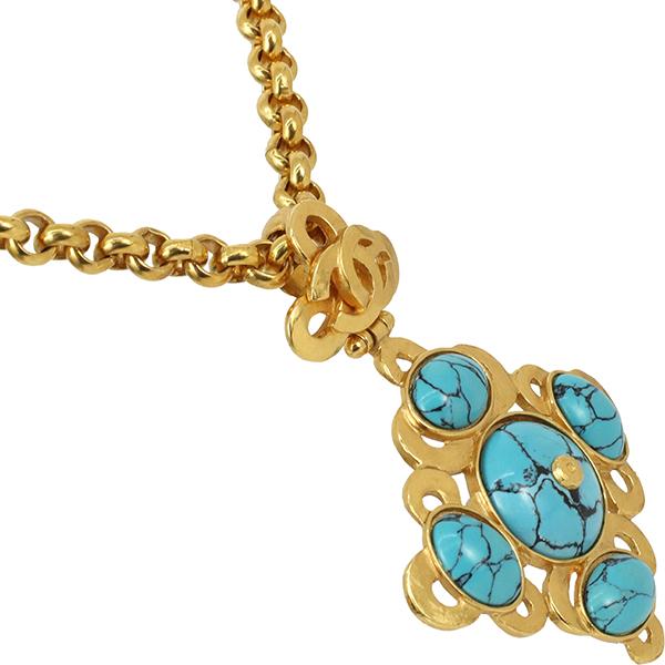 CHANEL（シャネル） ネックレス ペンダント ココマーク メタルGP