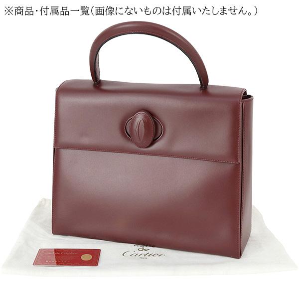 MUST DE CARTIER カルティエ ハンドバッグ マストラインドゥカルティエ