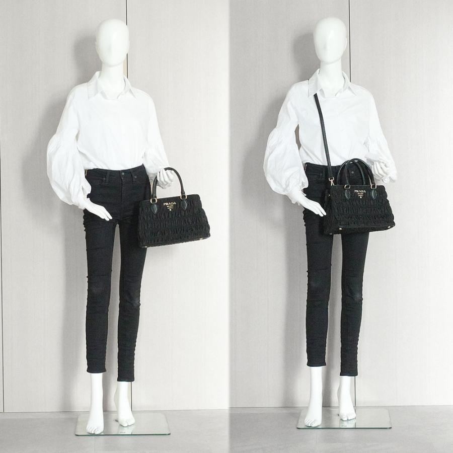 PRADA（プラダ） 未使用品 ギャザー テスート ハンドバッグ ショルダー