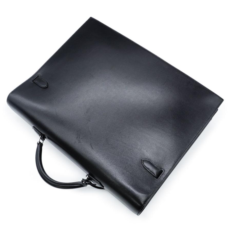 HERMES（エルメス） 美品 ケリーデペッシュ38 □G刻印 ボックスカーフ