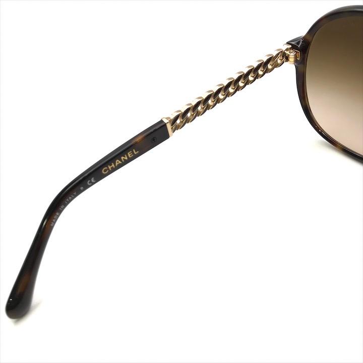 良品 CHANEL シャネル ココマーク サングラス アイウェア べっ甲柄