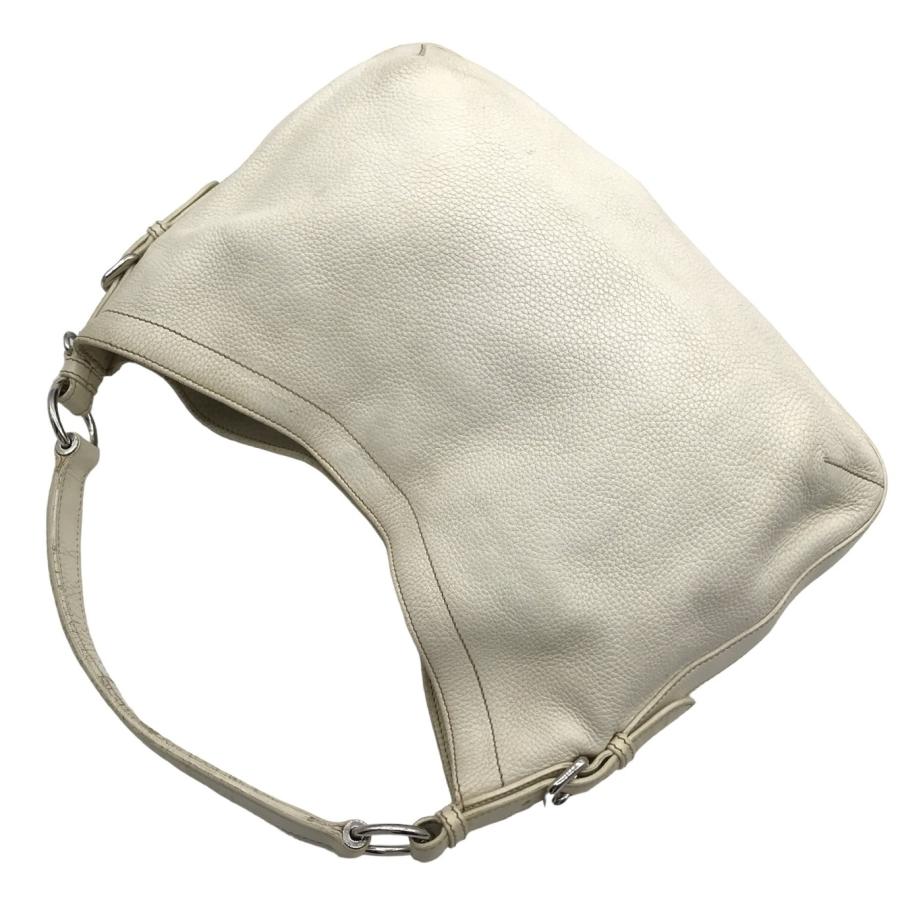 PRADA プラダ ヴィッテロダイノ レザー ワン ショルダー バッグ 白