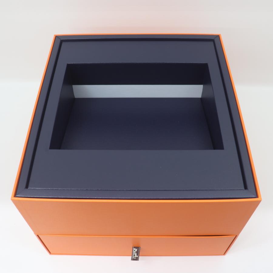 ITB1634XNM3S 即決 本物 希少 HERMES エルメス 2段 引出し ネイビー