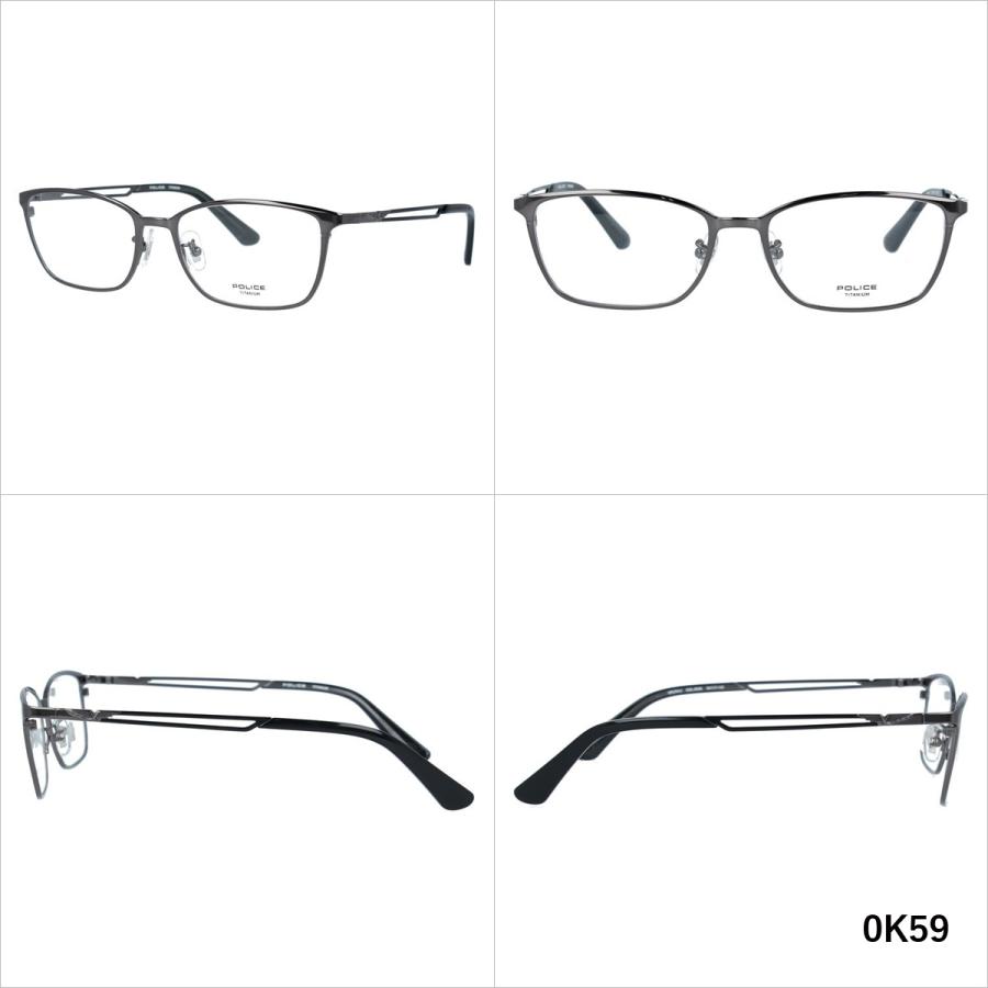 POLICE（ポリス） メガネ フレーム 国内正規品 伊達メガネ 老眼鏡 度