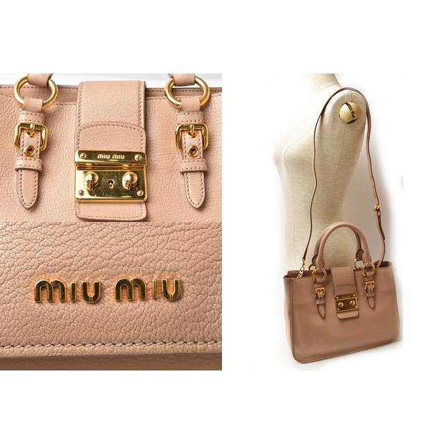 miu miu（ミュウミュウ） ショルダーバッグ/ハンドバッグ 2way miumiu