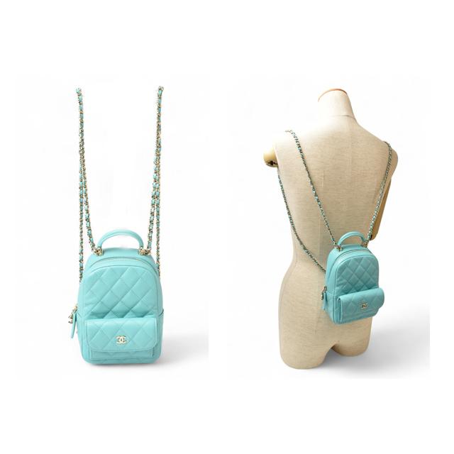 キャビアスキン シャネル バックパック/ミニリュック CHANEL ミニ