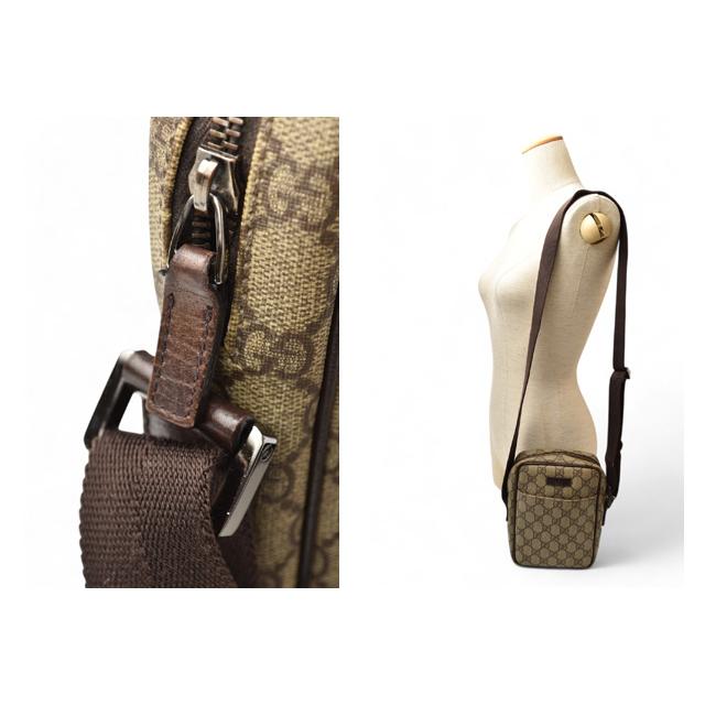 GG グッチ ショルダーバッグ/斜めがけ PVC GUCCI バッグ GGプラス GG
