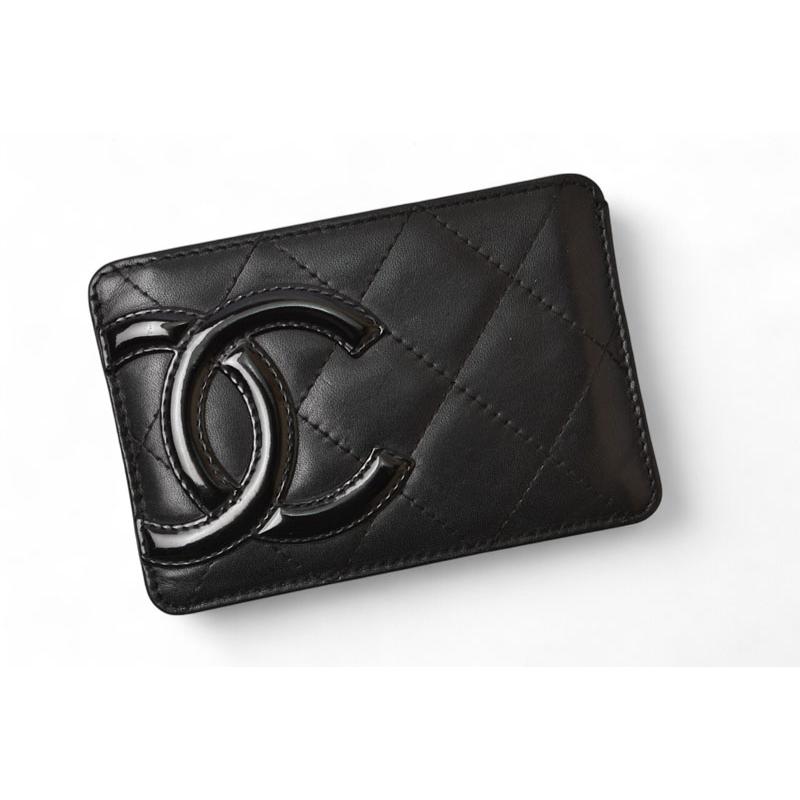 CHANEL（シャネル） カードケース/名刺入れ カンボンライン レザー
